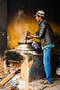 Przygotowywanie posiłku, okolice Nizamuddin Dargah, New Delhi
